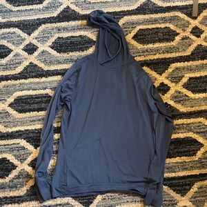 Men's REI Sahara sun hoodieLong-Sleeve Shirt - Navy